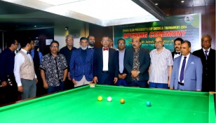 ‘Dhaka Club President Cup Snooker Tournament’ begins