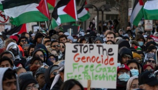 Thousands march in Washington, London for Gaza 'day of action'