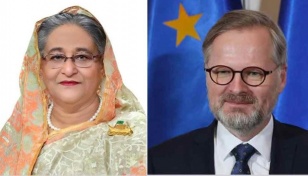 Czech PM greets Sheikh Hasina on her re-election