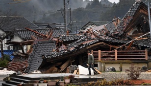 Japan quake toll hits 64 