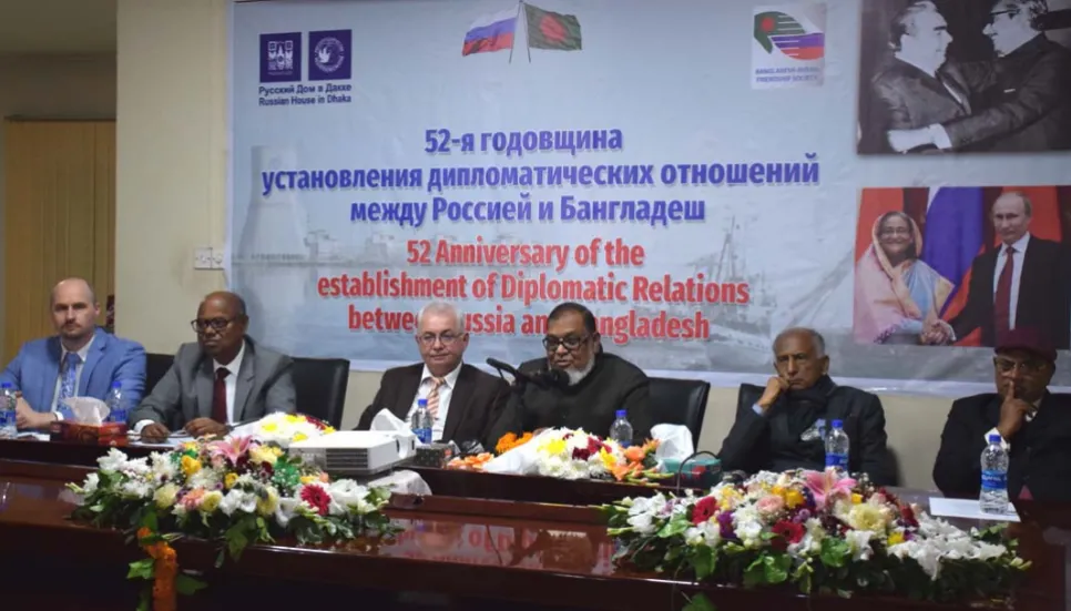 Bangladesh, Russia celebrate 52nd anniv of diplomatic relations