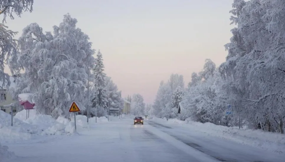 Sweden sees coldest weather in 25 years