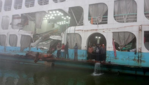 Launch collides with cargo ship in Chandpur, 1 missing