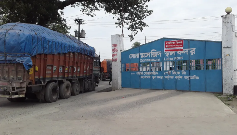 Indo-Bangla trade through Sonamasjid port suspended 