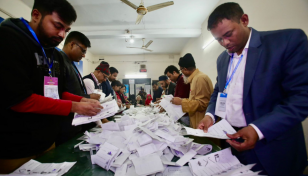 Vote counting begins