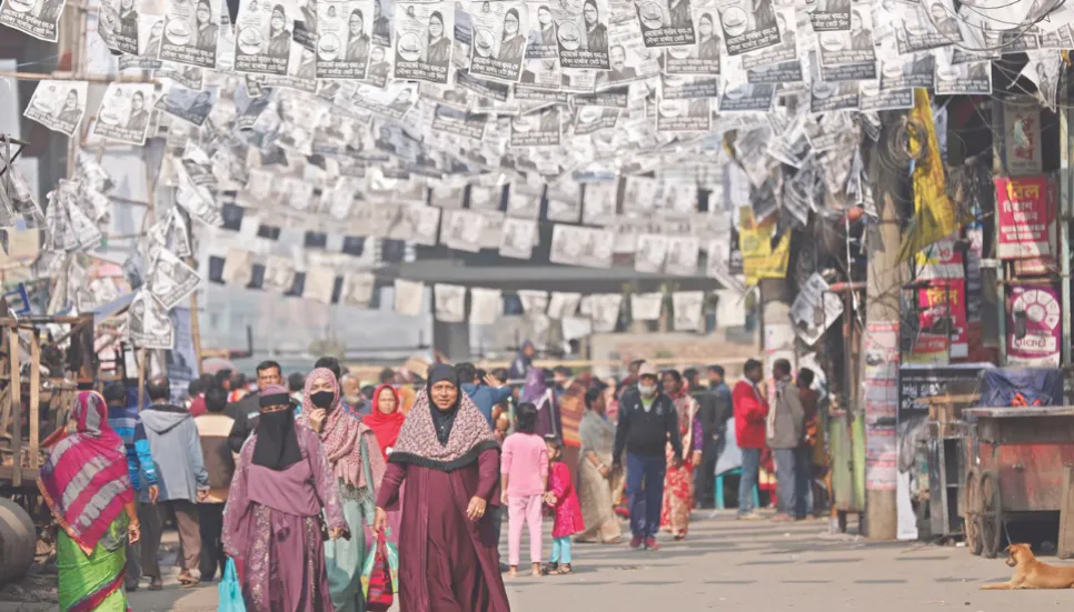 Dhaka voted in nat’l polls amid festive mood 