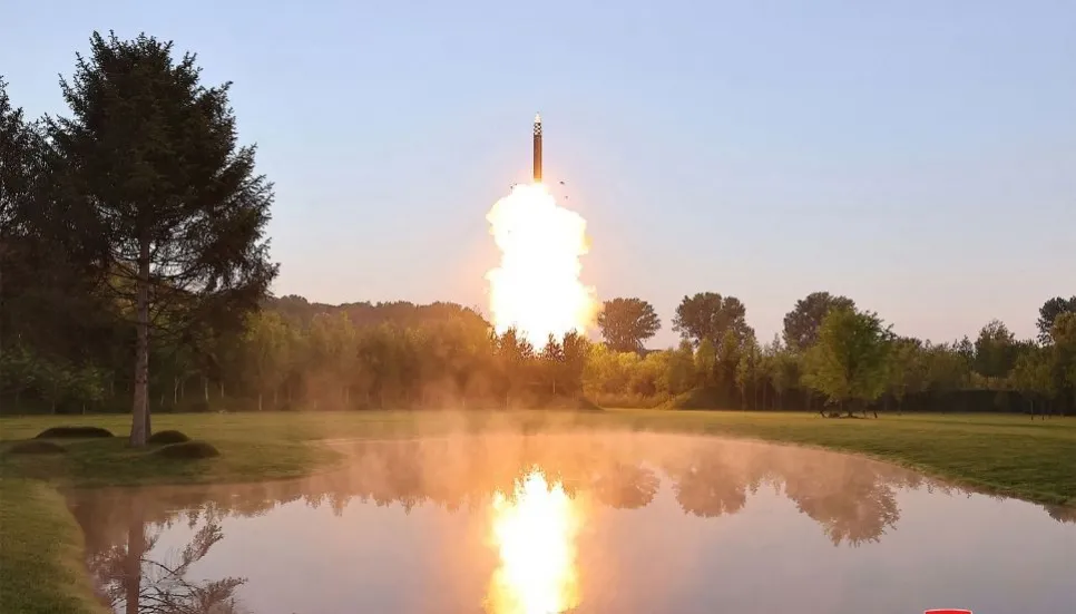 N Korea tests super-large warhead capable missile