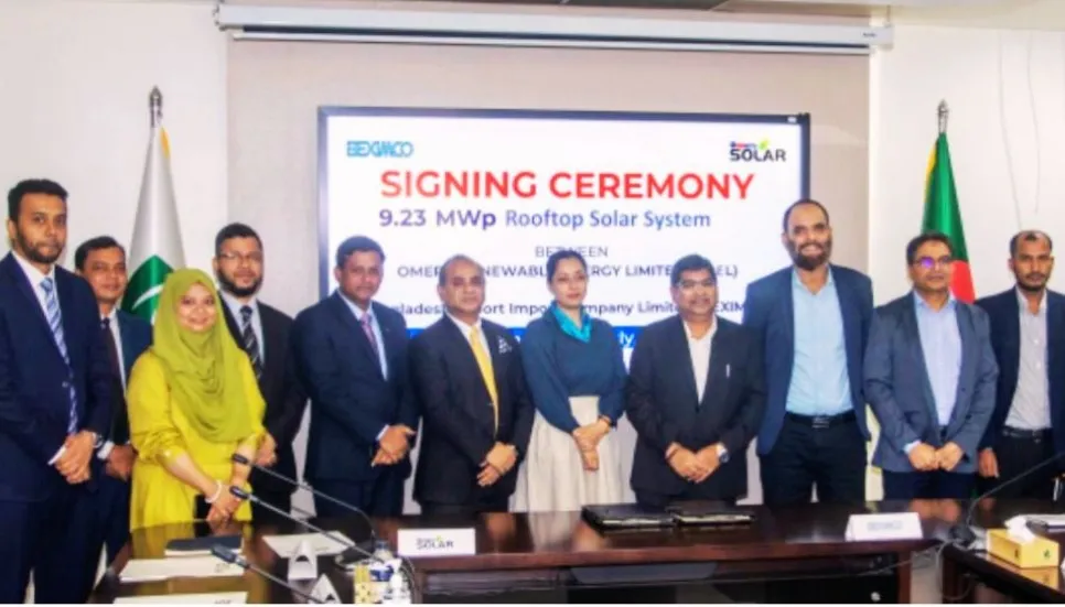 Omera Solar signs PPA with BEXIMCO Group