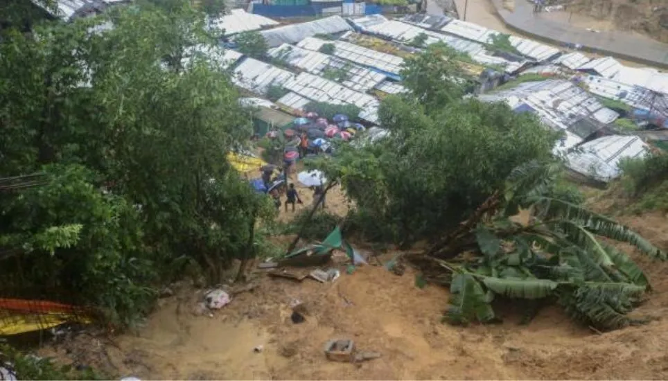 Heavy rains trigger landslide in Cox’s Bazar, 2 die