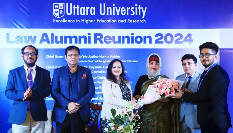 Law Alumni Reunion 2024 held at Uttara University