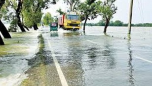 Floodwater receding slowly lingering people’s suffering