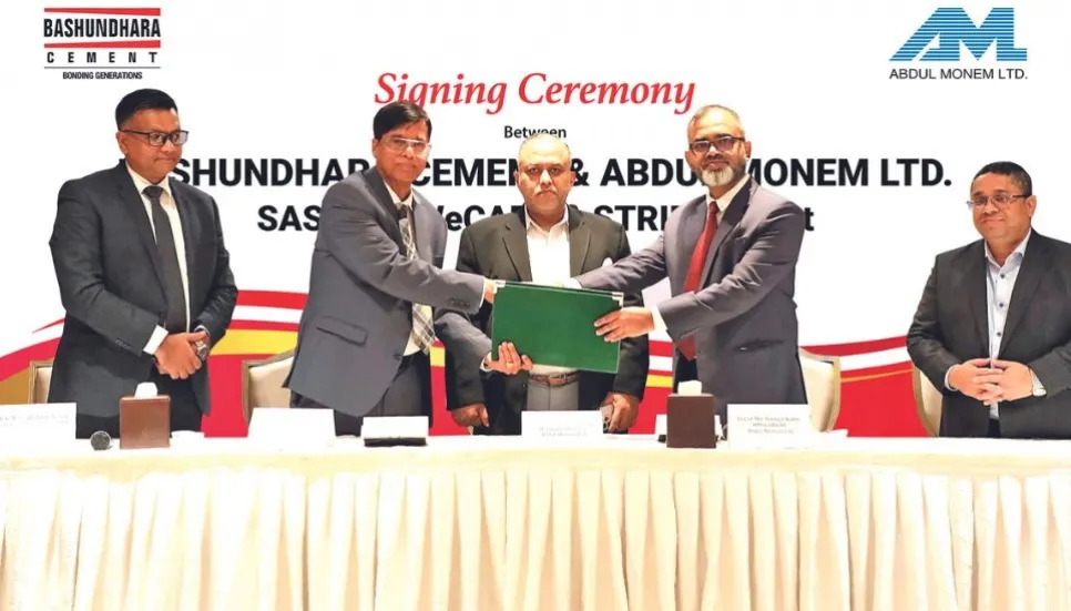 Bashundhara Cement to be used for Sasec-2, Wecare and STRIP projects