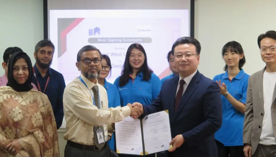 EWU, DAEJAYON ink MoU to build an eco-friendly campus