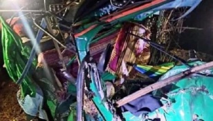 Four killed in Patiya road crash