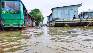 Fresh areas inundated in Sunamganj
