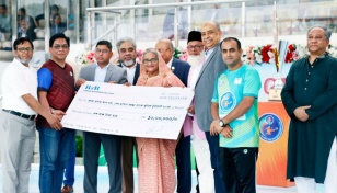FSIB 1st runners-up in Sheikh Hasina Interbank Football Tournament