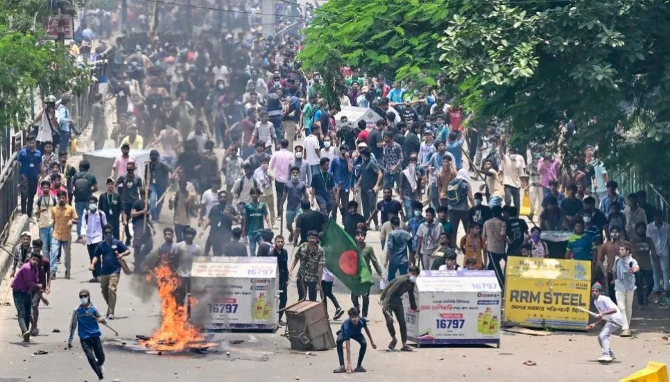 Over 50 hurt in Savar protesters, police, BGB, BCL clashes