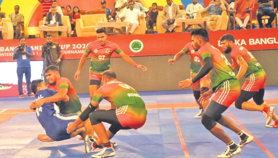 Bangladesh cruise into Bangabandhu Cup International Kabaddi final