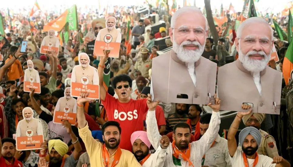 Modi confident as India's voting ends in marathon election