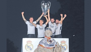 Champions League kings Madrid deliver on celebration promise