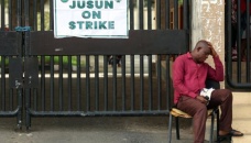 Nigeria union strike shuts power grid, schools, flights