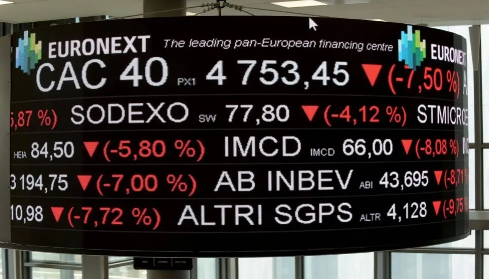 European stocks rise before rate cut, Wall Street mixed