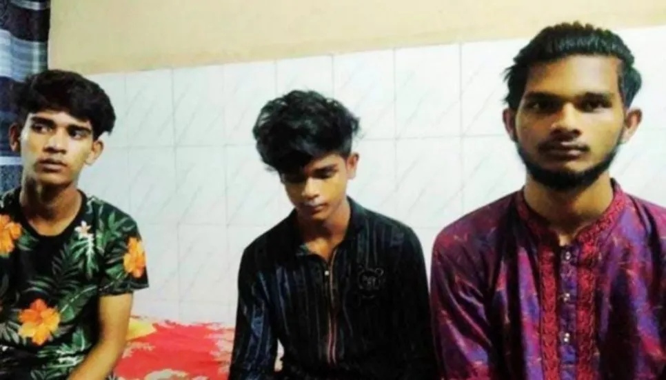 3 teens rescued while being trafficked to India 