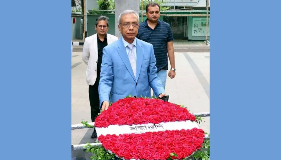 PM's new press secretary pays homage to Bangabandhu