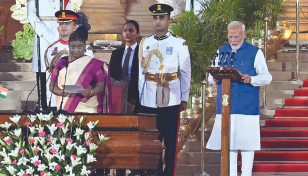 India's Modi sworn in as prime minister