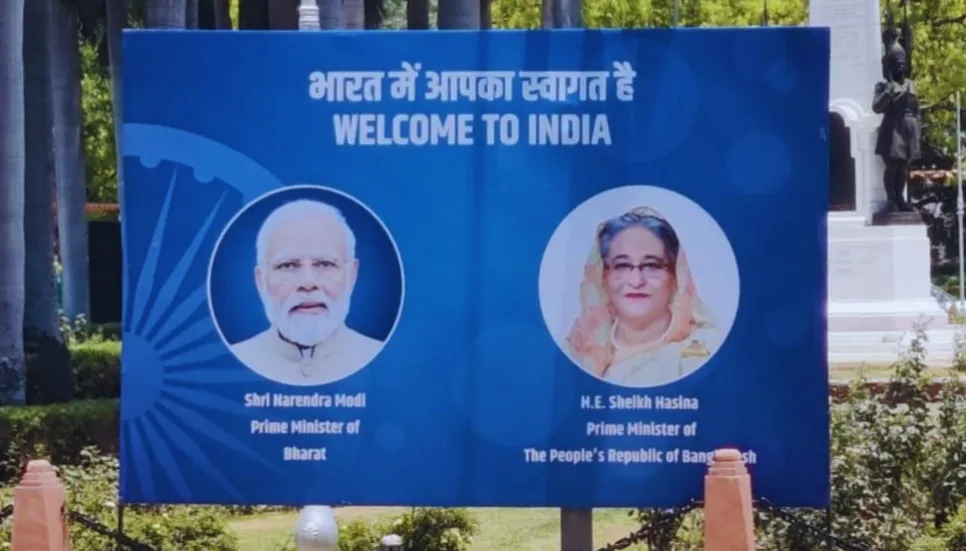 Delhi showcases 'Welcome to India' banners featuring PMs