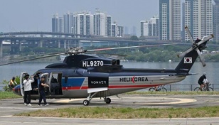 South Korean start-up launches helicopter taxi service