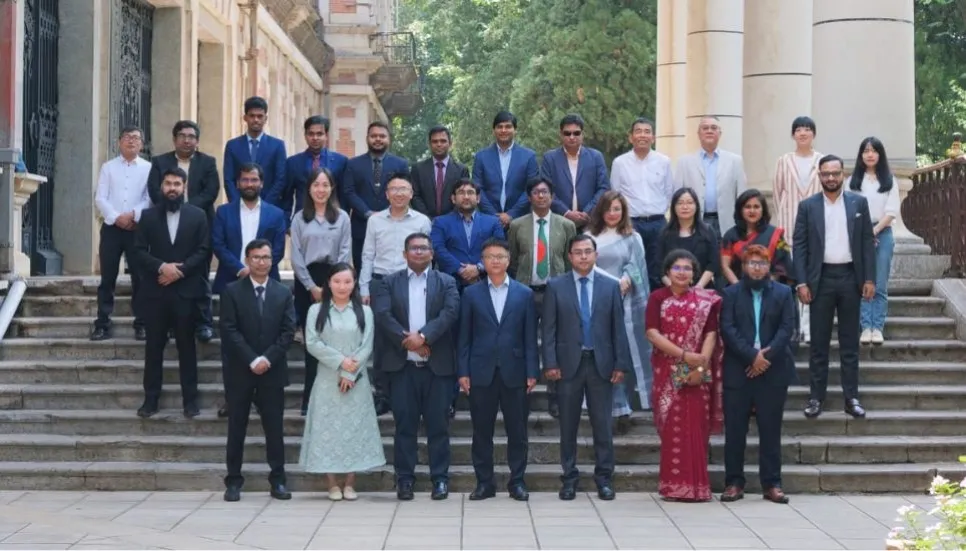 Bangladeshi youth delegation visits China