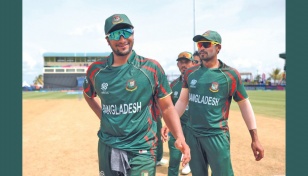 Shakib stars as Bangladesh edge closer to T20 World Cup second round