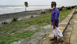 Sea swamps Bangladesh at one of world's fastest rates