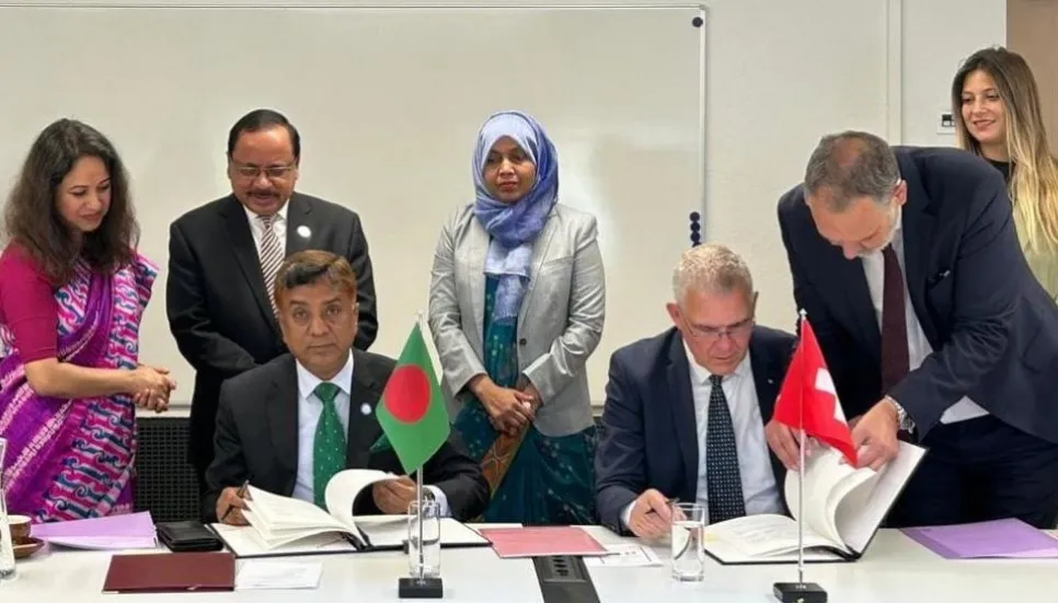 Bangladesh signs ASA with Switzerland, EU