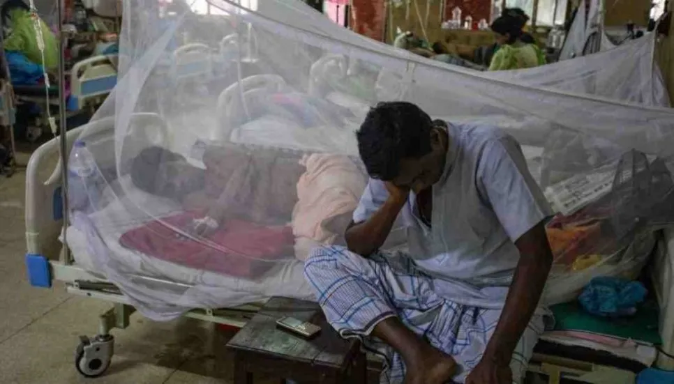 One dies of dengue, 14 hospitalised