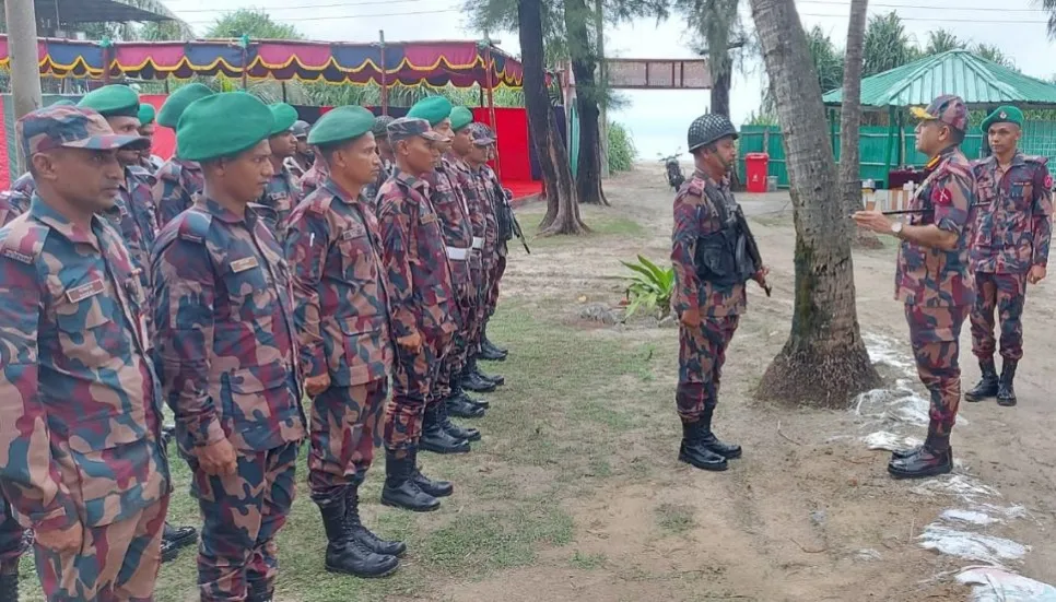 BGB Chief orders vigilance along Myanmar border