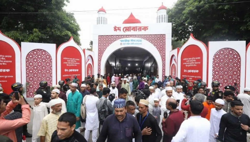 Main Eid Jamaat held at Jatiya Eidgah