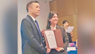 Raimah Chowdhury recognised as Global Youth Leader