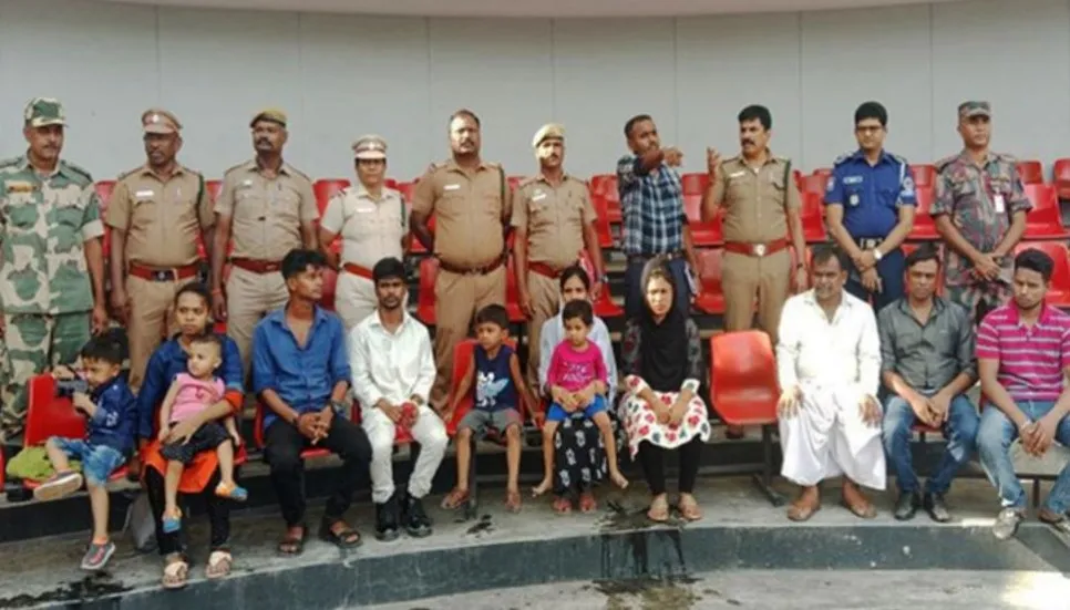 13 Bangladeshis return home after serving jail in India