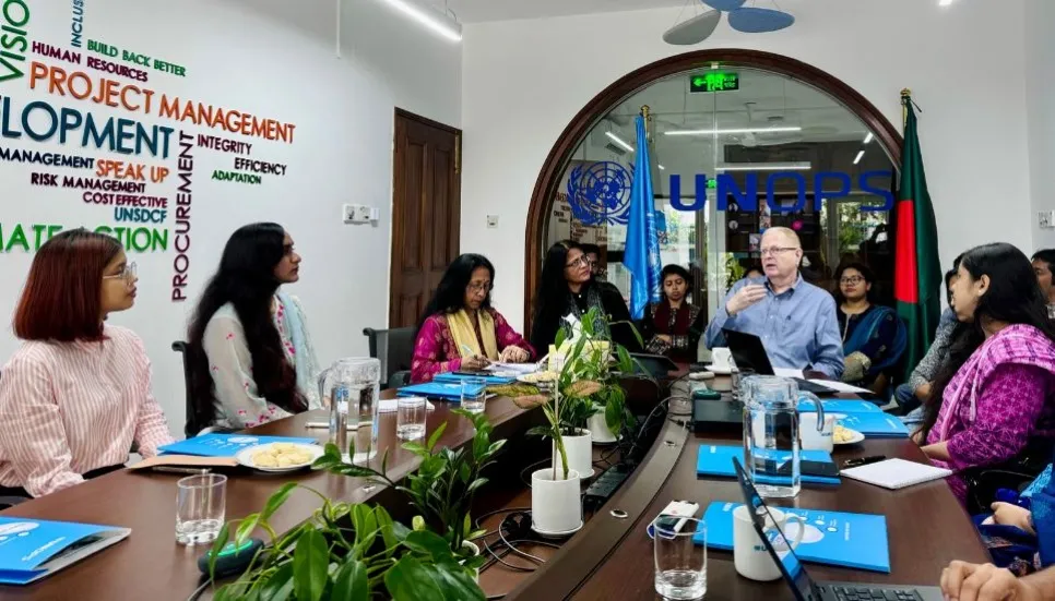 UNOPS Bangladesh hosts 11th episode of SDG Cafe