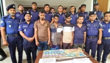 Four held in Bogura IFIC Bank theft, Tk 10 lakh seized