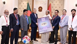 Sandhani delegation pays courtesy call on president