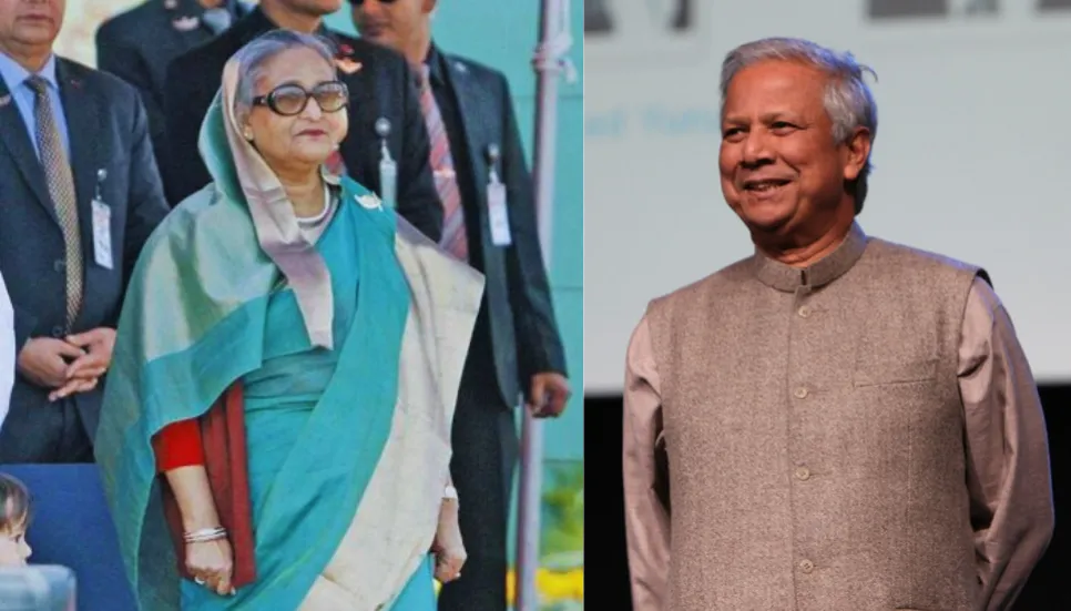 Sheikh Hasina invites Yunus to a debate