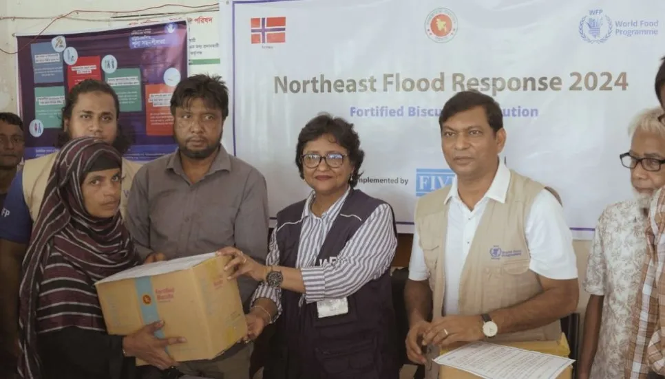 WFP provides food aid for Bangladesh’s flood victims