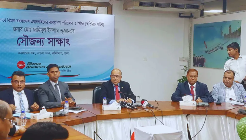 Biman to add 32 aircraft to its fleet in 10yrs: CEO