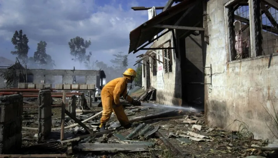 5 dead, 38 injured in Philippines firecracker depot blast