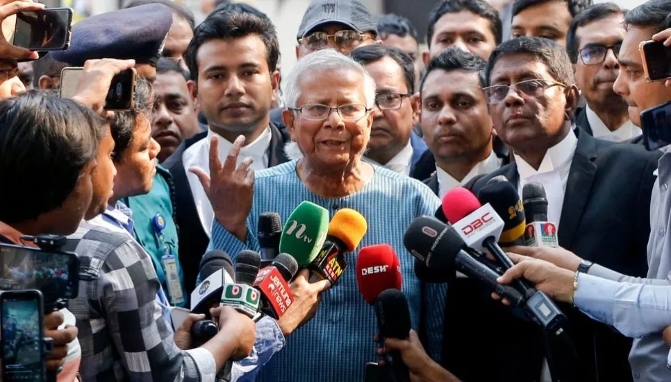 Dr Yunus gets bail in embezzlement case