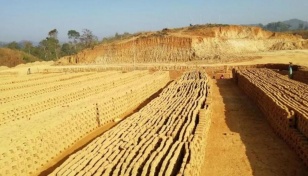 Ctg hills, forests being devoured by brick kilns