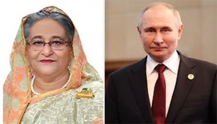 PM greets Putin on reelection as Russian president